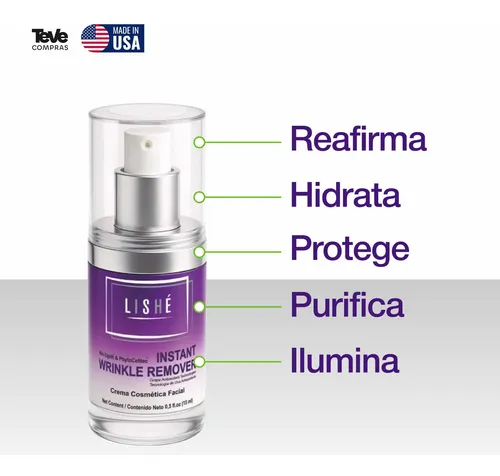 Lishe Famosa Crema Antiarrugas Instantánea X 3 Made In Usa Madura Día/noche