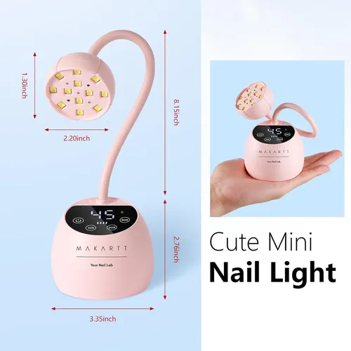 Lámpara Uv Led Para Uñas Gel 39w Con Sensor Y Usb