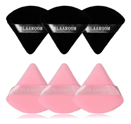 Esponjas Triangulares De Terciopelo Suave Blaaroom 6 Piezas