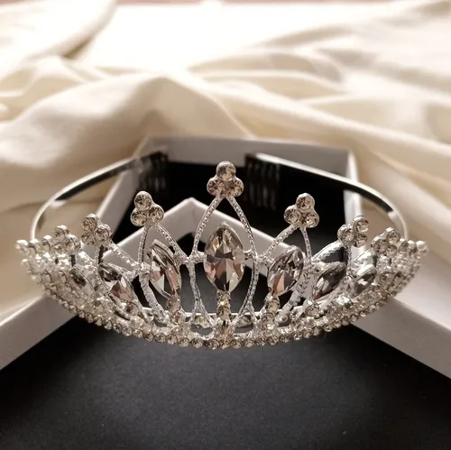 Tiara Tocado Corona De Strass Fiesta 15 Años Novias Bodas