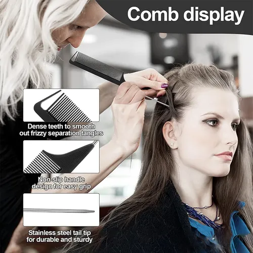 Juego De 3 Cepillos For El Cabello Liso, Incluye Cepillo De