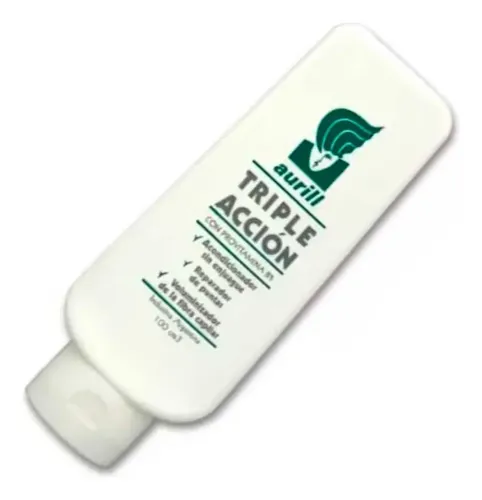 Acondicionador Sin Enjuague Triple Acción Aurill X100ml