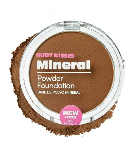 Ruby Kisses Polvo Mineral Prensado Base Castaño 14 49.6g