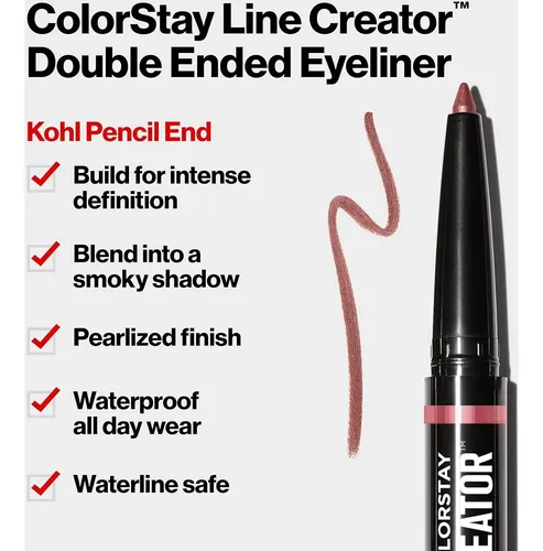 Delineador Doble Extremo Revlon Colorstay 153 Ella Está En