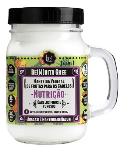 Manteca Capilar Nutricion Bemdita Ghee Lola Cosmetics