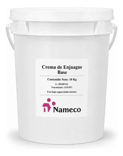 Crema De Enjuague Base – Uso Capilar – 10 Kgs