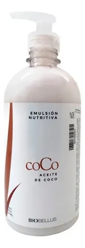 Emulsión Nutritiva Con Aceite De Coco Biobellus corporal