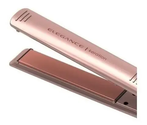 Planchita De Pelo Gama Elegance Keration Led Con Regulador
