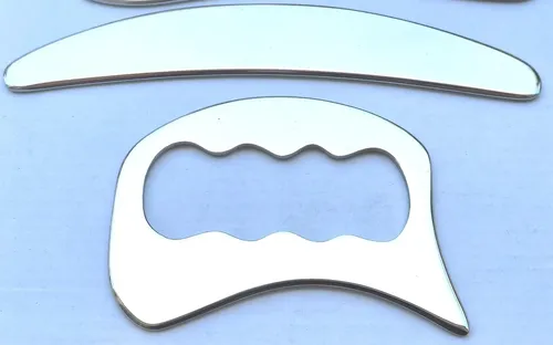 Herramienta Gua Sha Acero Para Masajes Y Dolor Muscular