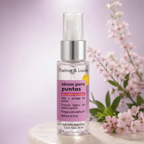 Sérum Para Puntas Con Aceite De Argán 30ml Anti Frizz Brillo