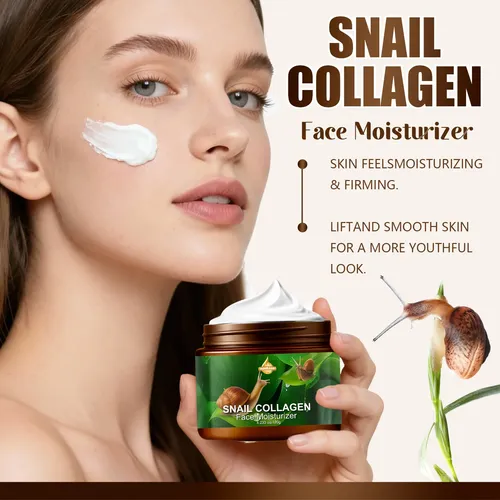 Crema Colágeno Caracol – Textura Seda Y Absorción Rápida