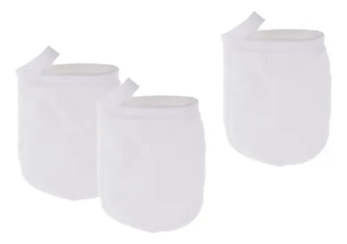A 12x Microfibra Paño Facial Toalla Facial Maquillaje . . 12 Blanco