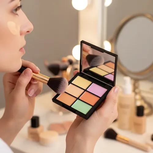 Paleta Corrector De Imperfecciones Paris Night 6 Tonos