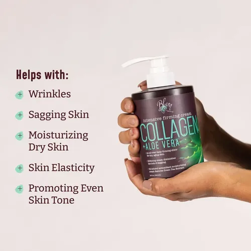 Crema Corporal Bloom De Colágeno Con Aloe Vera Y Vitamina E