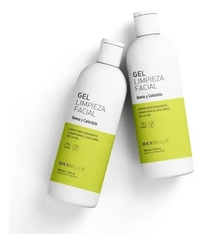 Gel De Limpieza Facial Con Avena Y Calendula Biobellus 300ml