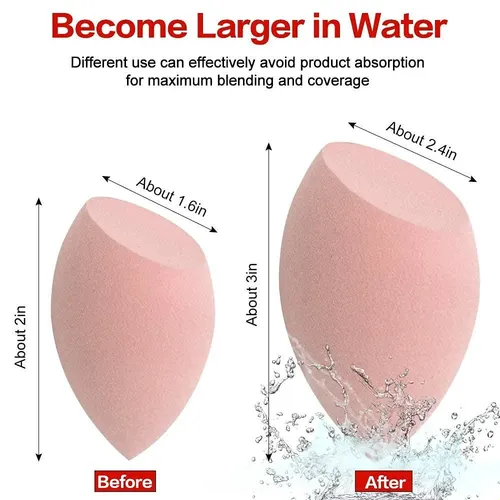 Esponjas De Maquillaje, Esponja Mezcladora De Bases Para Cor