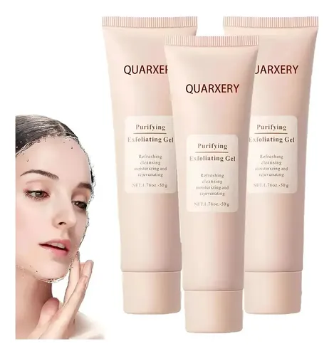 Gel Exfoliante Purificador Quarxery – Pack De 3 Unidades