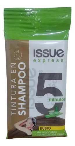 Issue Express 5 Minutos Tintura En Shampoo Tono Rubio Oscuro
