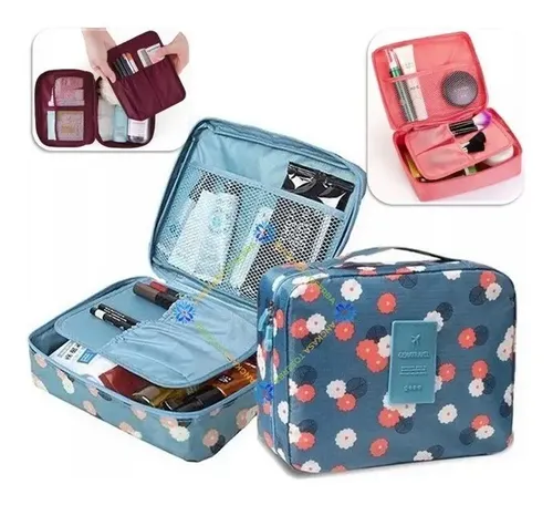 Neceser Bolso Porta Cosmeticos Maquillaje Organizador Viaje