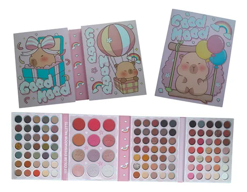 Paleta De Sombras De Maquillajes Capibara O Carpincho 117 T