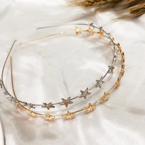 Diadema Con Forma De Estrella Para El Pelo, Con Forma De Laz