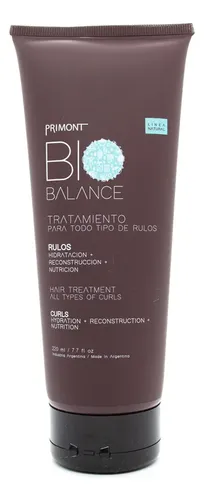 Primont Bio Shampoo Acondicionador Máscara Crema Vegano Rulo