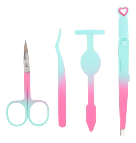 Set De Pinzas Para Cejas Portátiles, Precisión