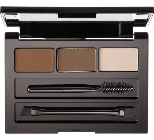 Paleta De Cejas Maybelline Pro Brow Drama Marrón Oscuro