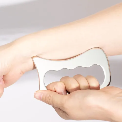 Herramienta Gua Sha De Acero Para Masajes Y Dolor Muscular