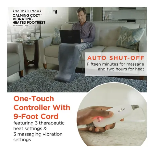 Calming Cozy By Sharper Image Envoltura Personal Sherpa