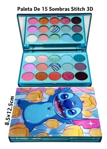 Sombra Maquillaje Paleta Labubu – Capibara- Stitch Tendencia