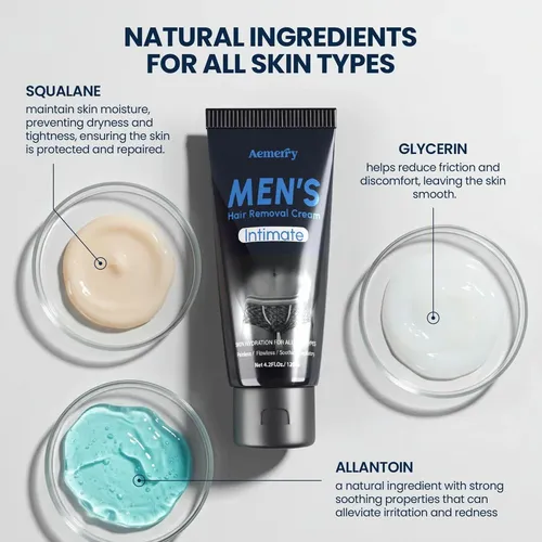 Crema Depilatoria Íntima Aemerry 4 Oz
