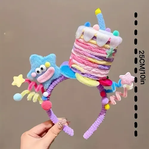 Pinza Diadema Pelo Varita Retorcida Estilo Pastel Para Mujer