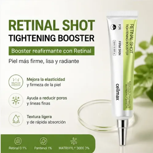 A Suero Reafirmante Con Retinal Al 0,5% Para Ojos 15ml