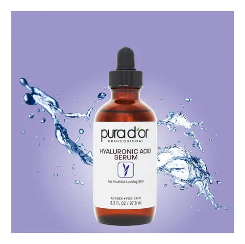 Suero De Ácido Hialurónico De Pura Dor 33 Oz Para Profunda