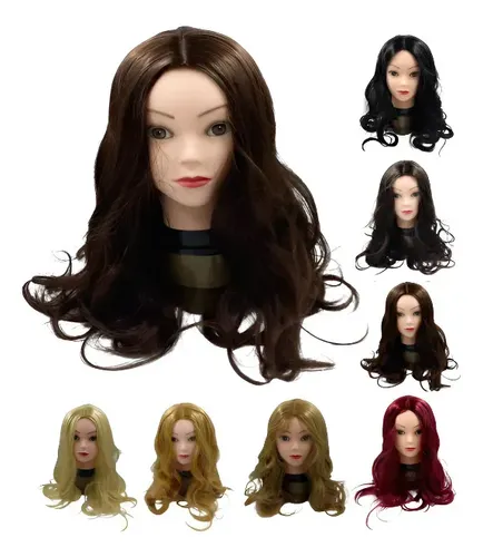 Pelucas Tonos Simil Natural Ondas Sin Flequillo Tamaño De La Base 60cm Tono Castaño Claro 4