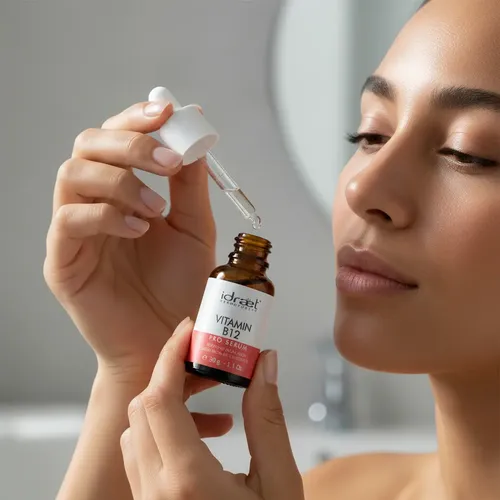 Idraet Serum Vitamina B12 Anti Rojeces Piel Sensible Rosacea
