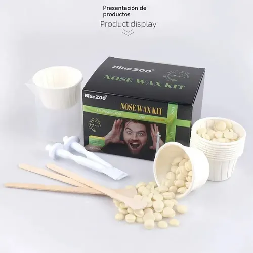 Kit Cera Nasal Bluezoo Eliminar Vello Nariz Limpieza Fosas