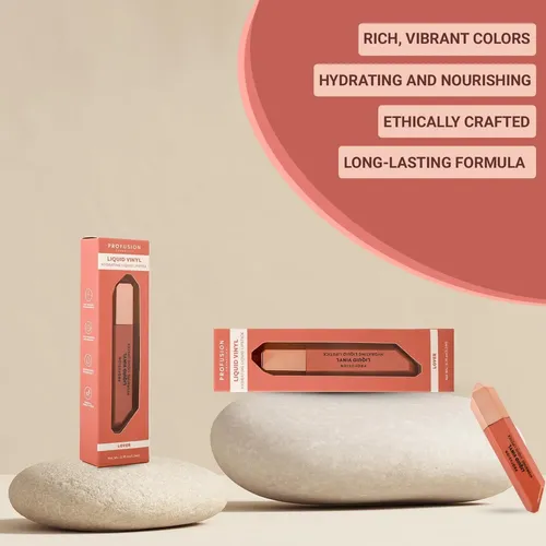 Profusion Lipstick Vinilo Lover, Vegano, Acabado Líquido