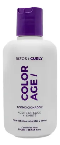 Shampoo + Acondicionador + Crema De Peinar Rizos Color Age