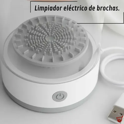 Limpiador Eléctrico y Automático de Brochas de Maquillaje USB