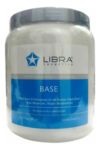 Kit Libra Crema Base 1kg+ Descontracturante 1kg+ Oleo Neutro