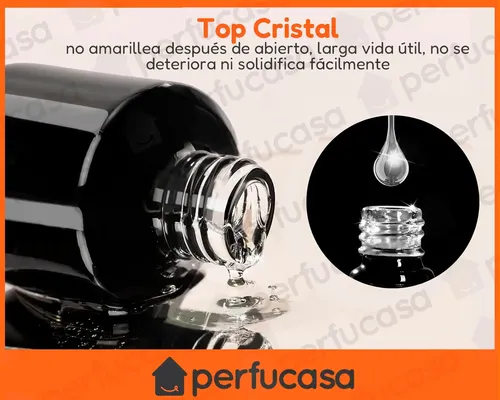 Top Coat Cristal City Girl 10ml Esmalte Semipermanente