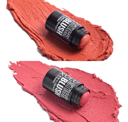 Set Stick Glow Blush Rubor En Barra Tono 1 Y 2 Xulu