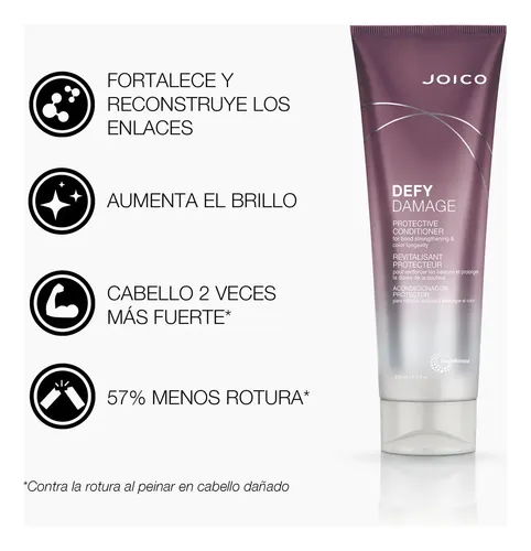 Acondicionador Defy Damage Protección Del Color Joico 250 Ml