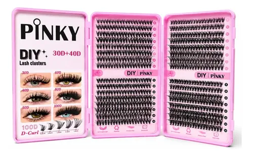 Pestañas Postizas Cluster Virales Tiktok Extensiones Falsies