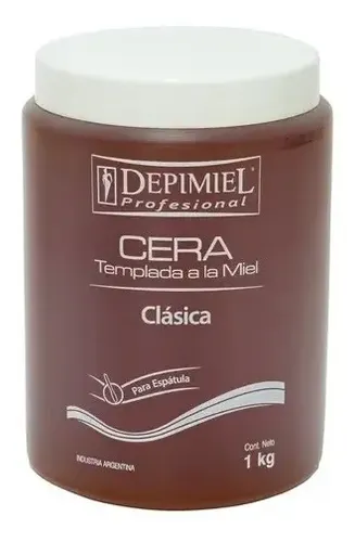 Depimiel Cera Depilatoria Clasica P Espatula Descartable 1kg