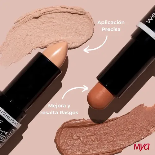 Barra Contorno Doble Punta Iluminador Wet N Wild Megaglo