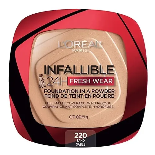 Base En Polvo L’oréal Paris Infaillible 24hs Fresh Wear