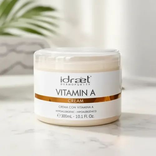 Crema Vitamina A Hidratante Antiedad 300ml Idraet